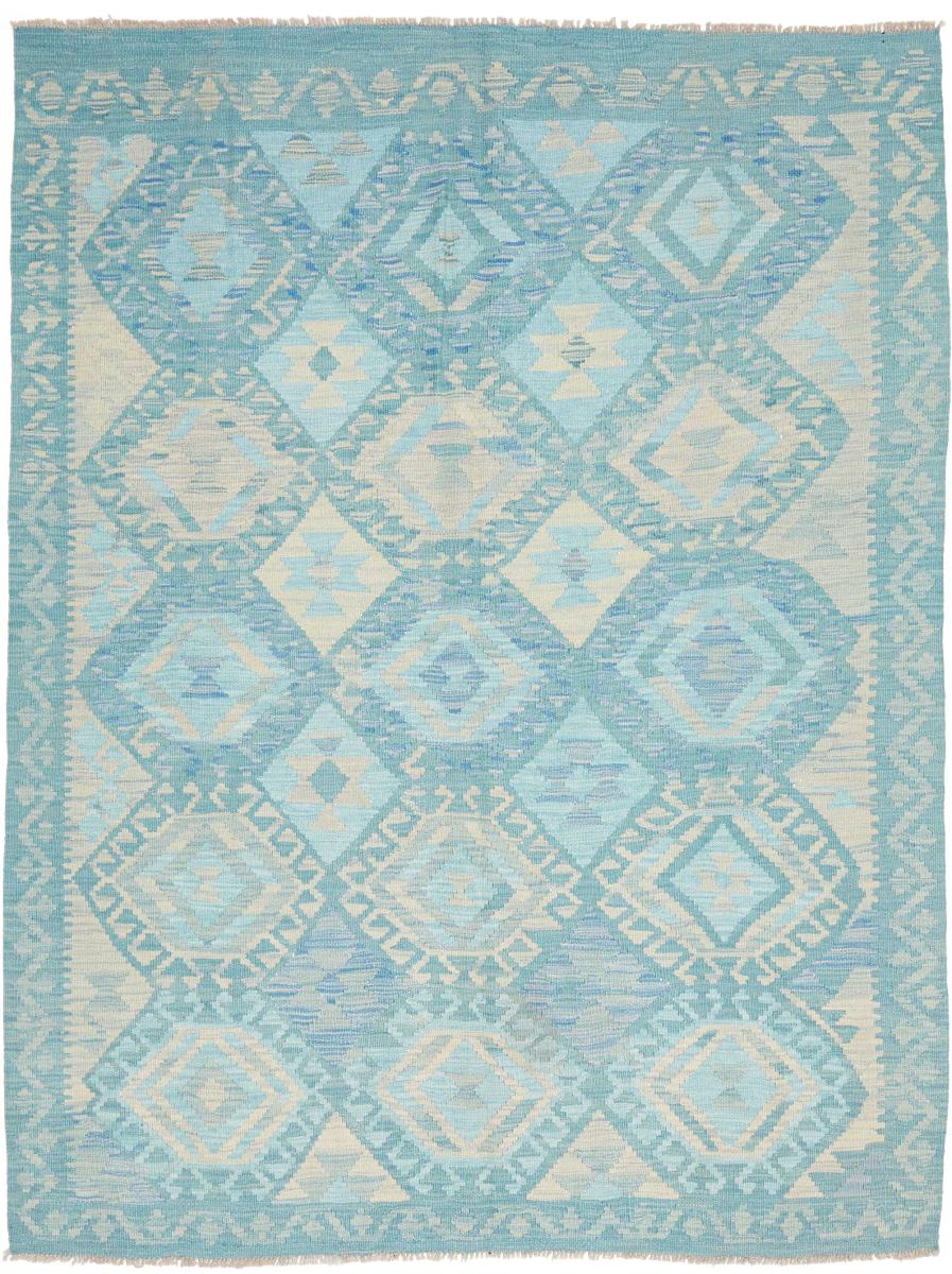 Afghan rug Kilim Afghan 198x152 198x152, Persian Rug Woven by hand