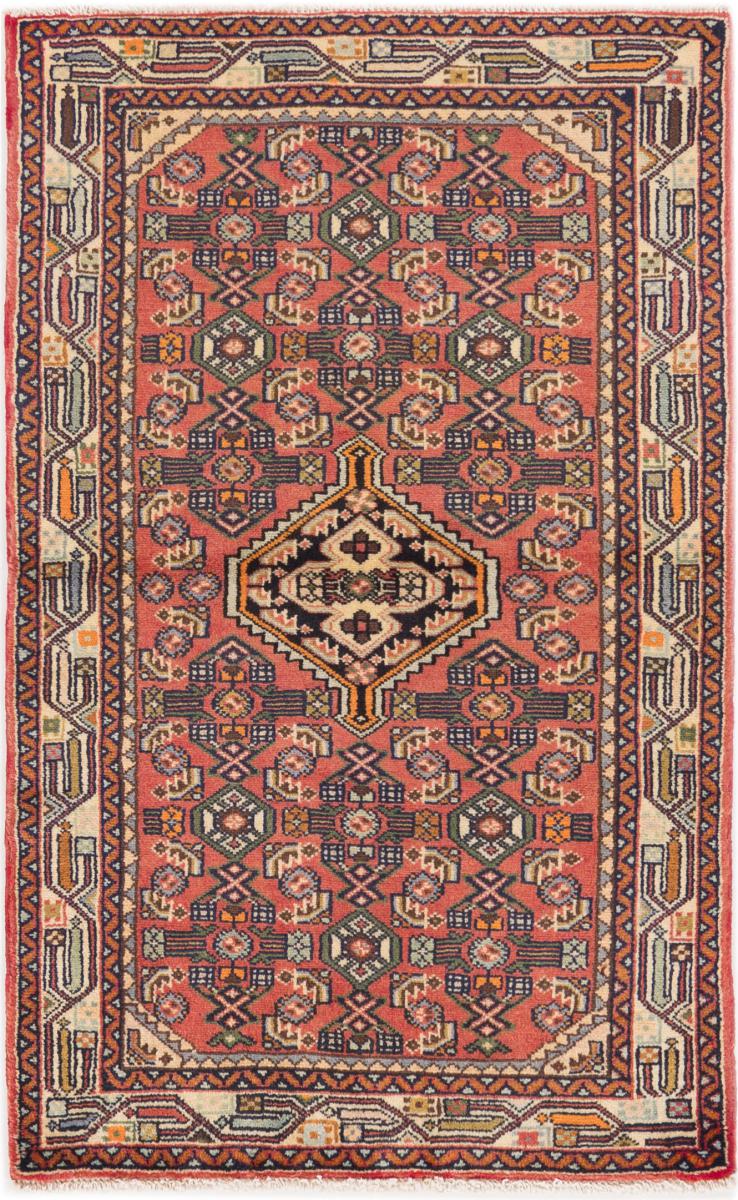 Persian Rug Hamadan 125x78 125x78, Persian Rug Knotted by hand