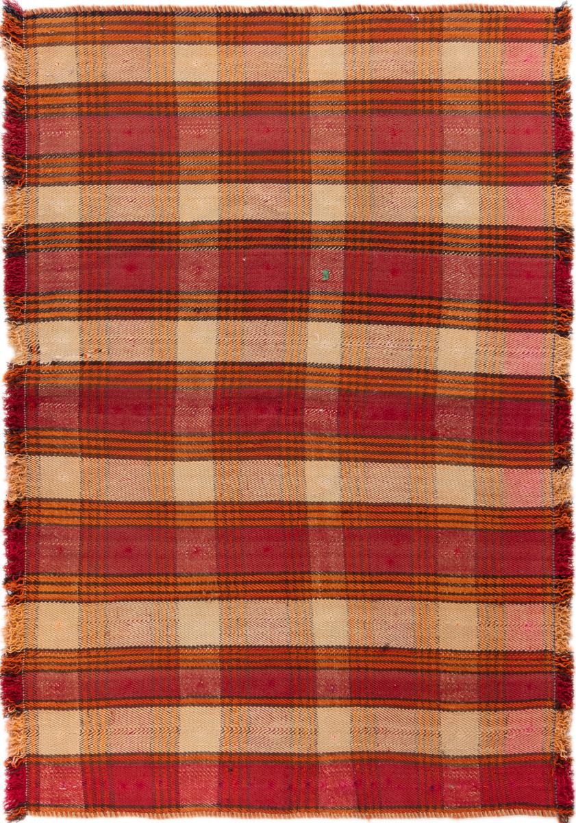 Persisk teppe Kelim Fars Jajim Gammel 126x85 126x85, Persisk teppe Handwoven 