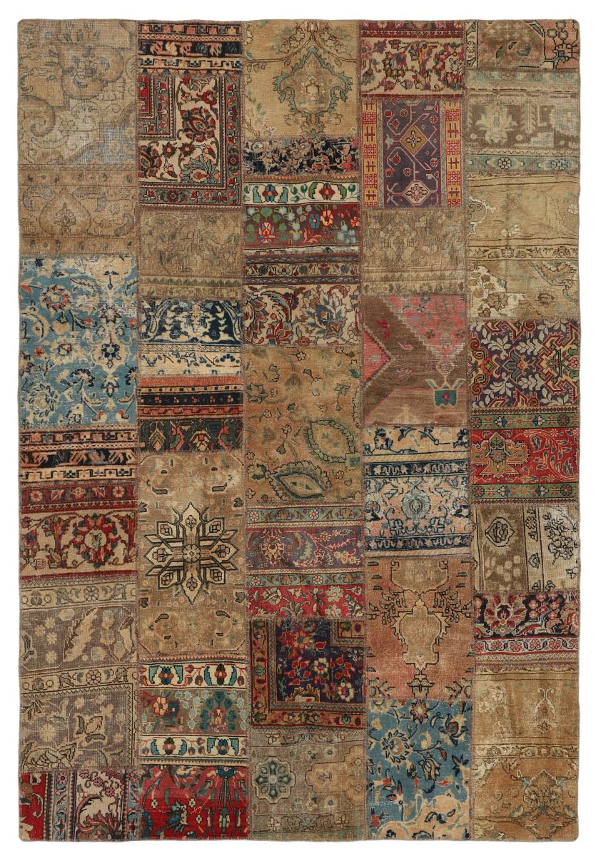 Tapete persa Patchwork 305x209 305x209, Tapete persa Feito à mão