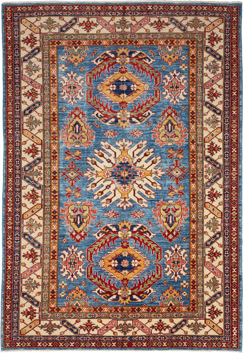 Afghansk teppe Kazak 238x169 238x169, Persisk teppe Knyttet for hånd