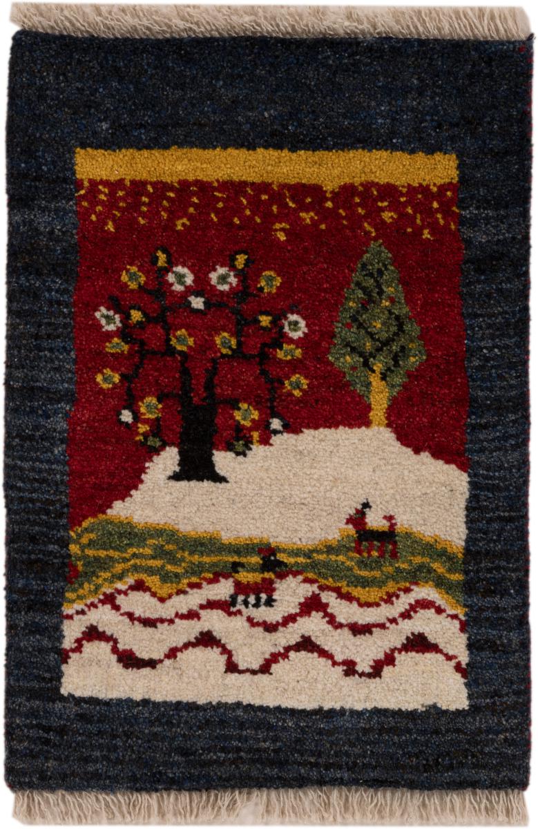Alfombra persa Persia Gabbeh 59x39 59x39, Alfombra persa Anudado a mano