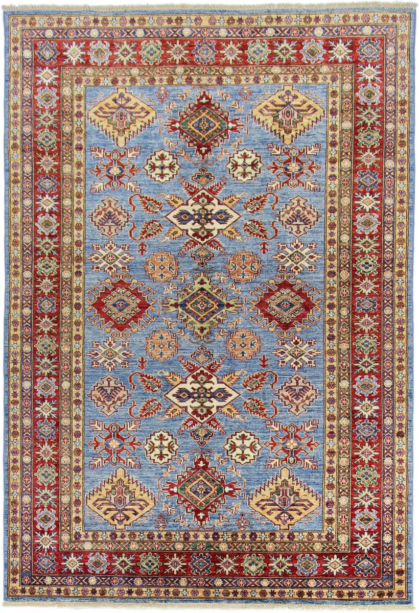 Tapis afghan Super Kazak 247x164 247x164, Tapis persan Noué à la main