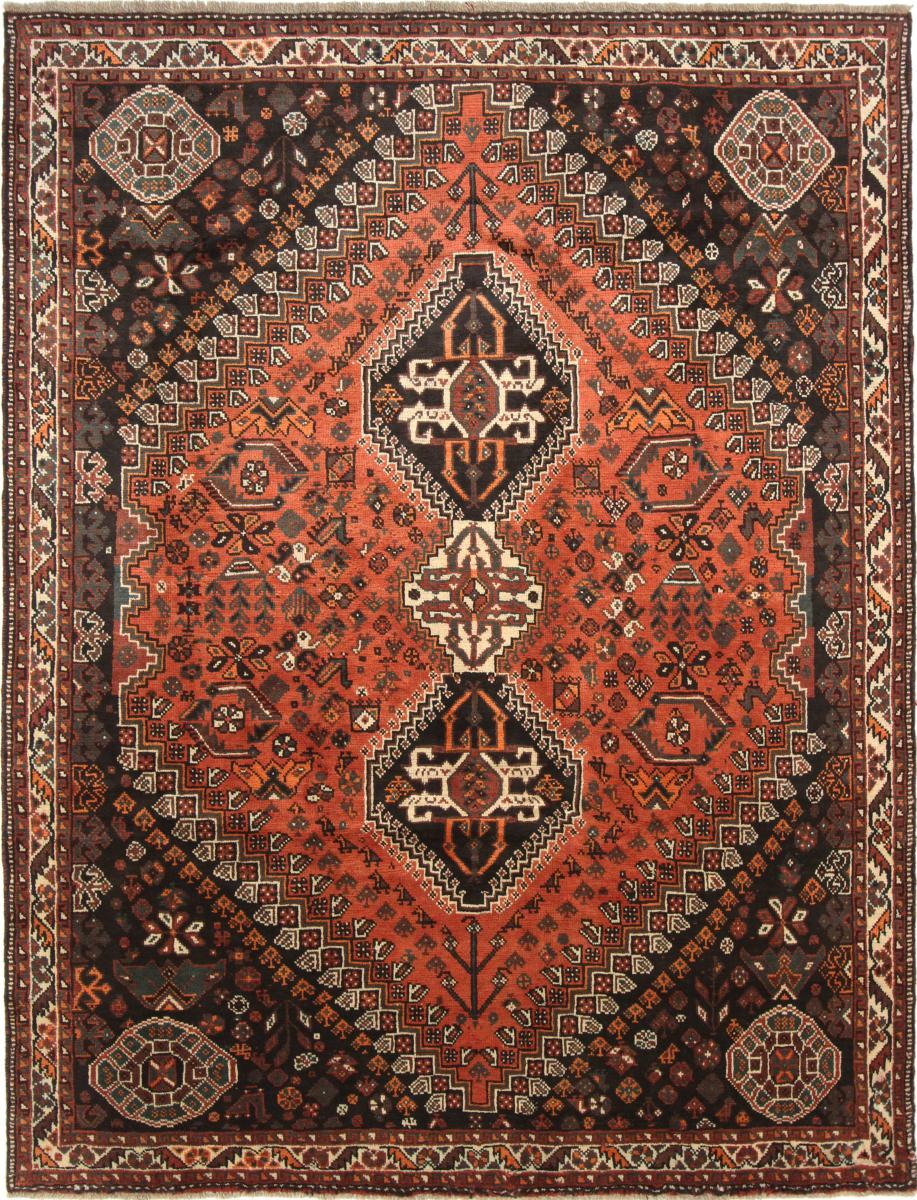 Tapis persan Shiraz 288x220 288x220, Tapis persan Noué à la main