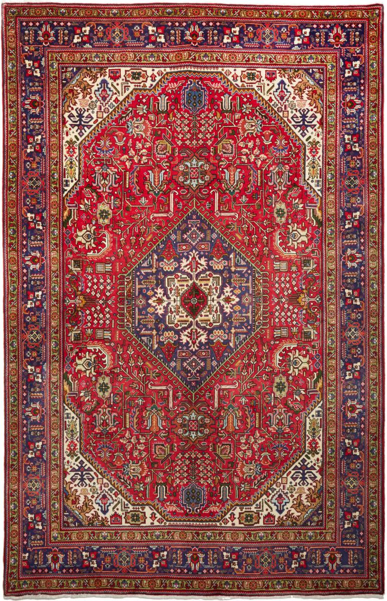 Tapete persa Tabriz 10'1"x6'7" 10'1"x6'7", Tapete persa Atado à mão