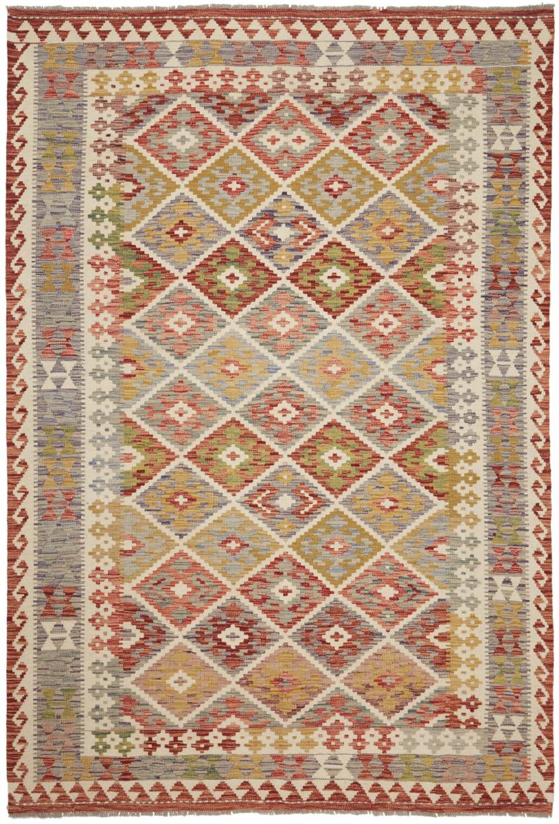 Afghansk tæppe Kelim Afghan 243x166 243x166, Persisk tæppe Håndvævet