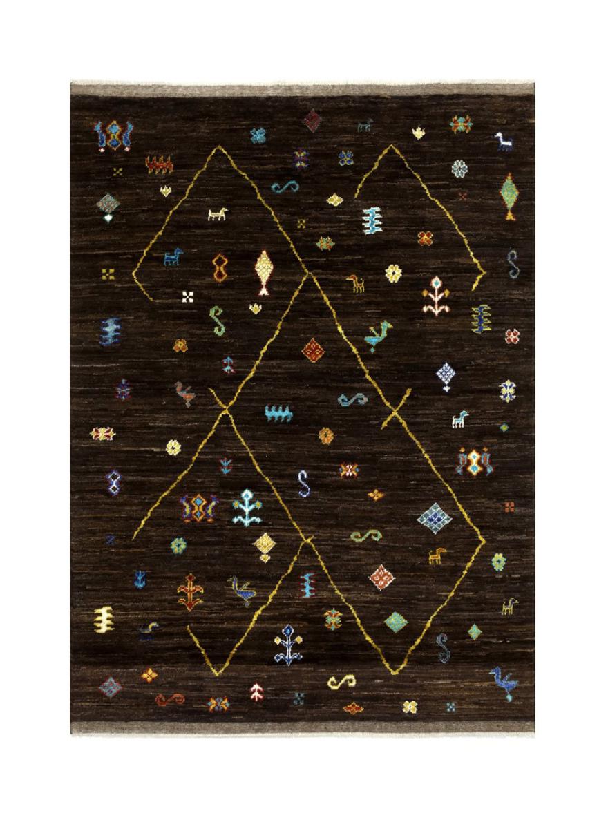 Tapis pakistanais Berber Ghashghai 236x173 236x173, Tapis persan Noué à la main