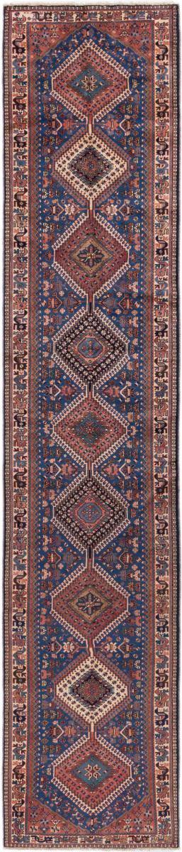 Alfombra persa Yalameh 412x83 412x83, Alfombra persa Anudado a mano