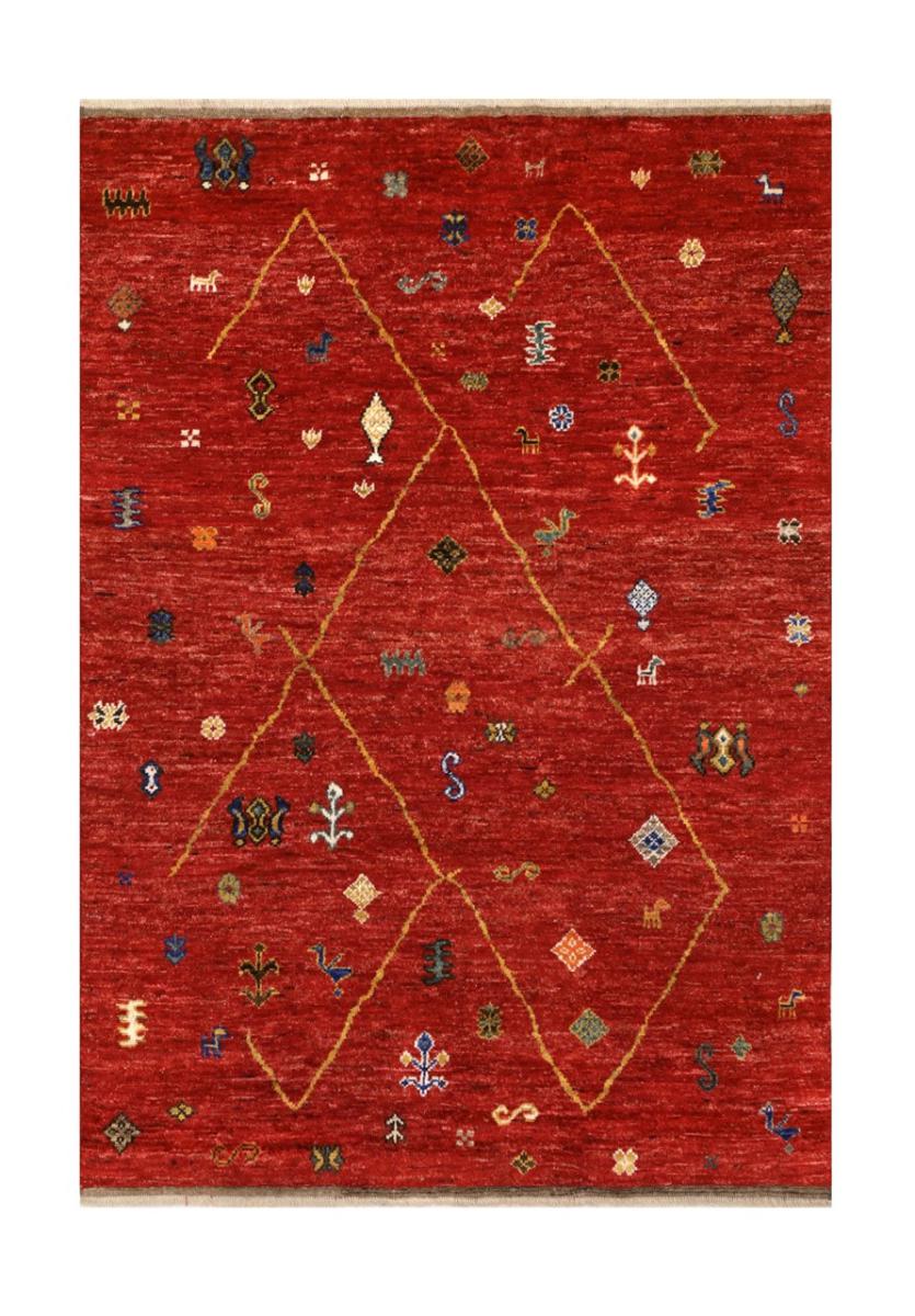Alfombra pakistaní Berber Ghashghai 234x169 234x169, Alfombra persa Hecho a mano