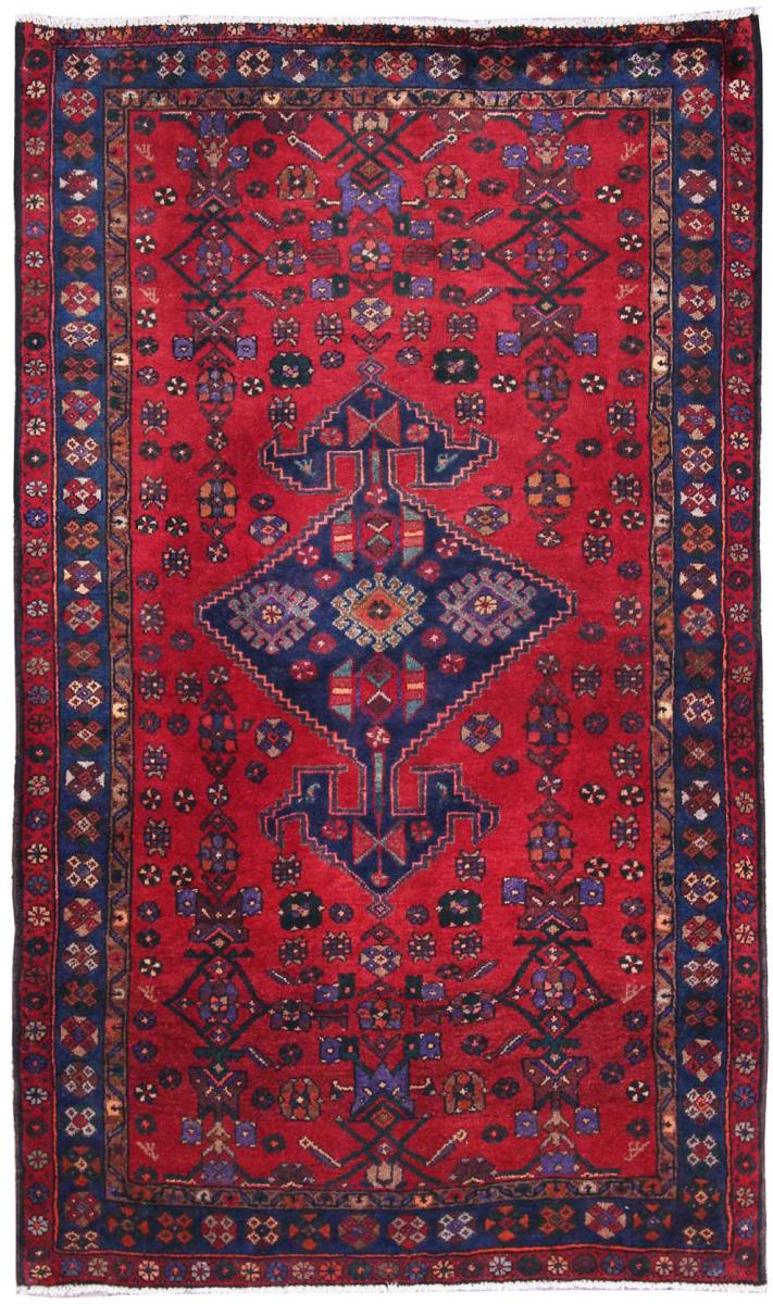 Persian Rug Hamadan 214x129 214x129, Persian Rug Knotted by hand