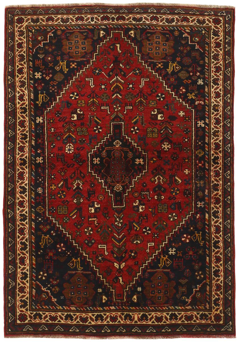 Persian Rug Shiraz 187x129 187x129, Persian Rug Knotted by hand