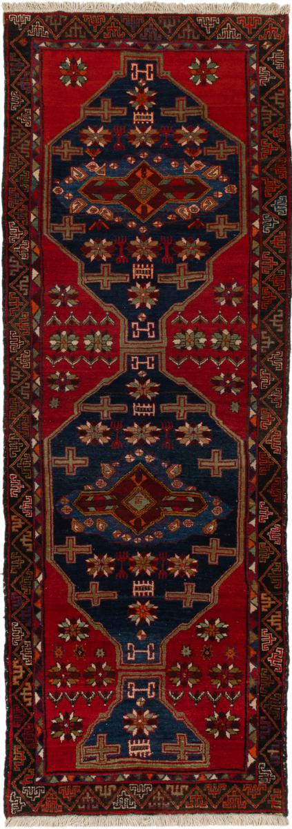 Persisk tæppe Koliai 344x122 344x122, Persisk tæppe Knyttet i hånden