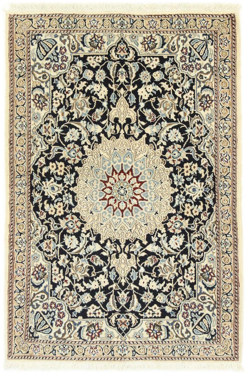 Tapis persan Naïn 142x94 142x94, Tapis persan Noué à la main