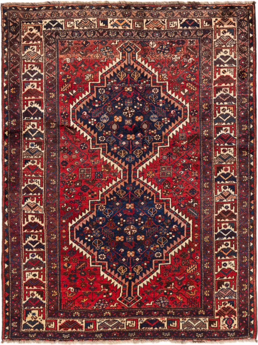 Persisk teppe Ghashghai Limited 185x140 185x140, Persisk teppe Knyttet for hånd