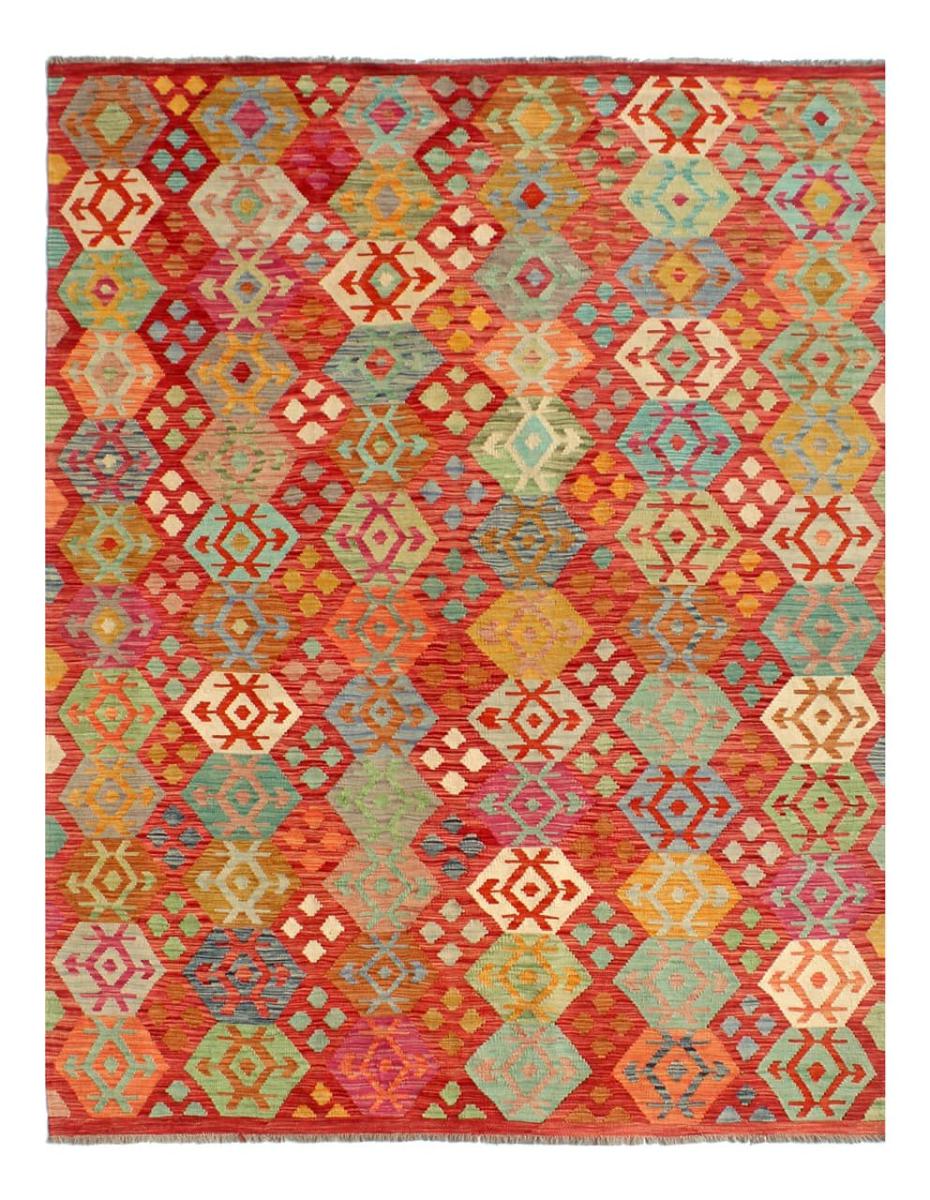 Afghan rug Kilim Afghan 9'3"x6'6" 9'3"x6'6", Persian Rug Woven by hand