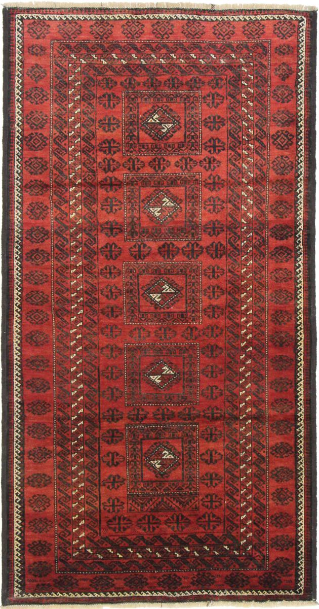 Persisk tæppe Beluch 205x106 205x106, Persisk tæppe Knyttet i hånden