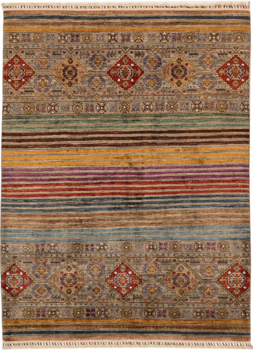 Afghaans tapijt Arijana Shaal 204x152 204x152, Perzisch tapijt Handgeknoopte