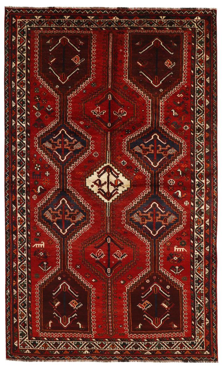 Persian Rug Shiraz 278x152 278x152, Persian Rug Knotted by hand