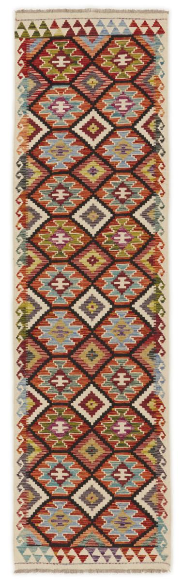 Pakistaans tapijt Kilim Afghan 294x80 294x80, Perzisch tapijt Handgeweven