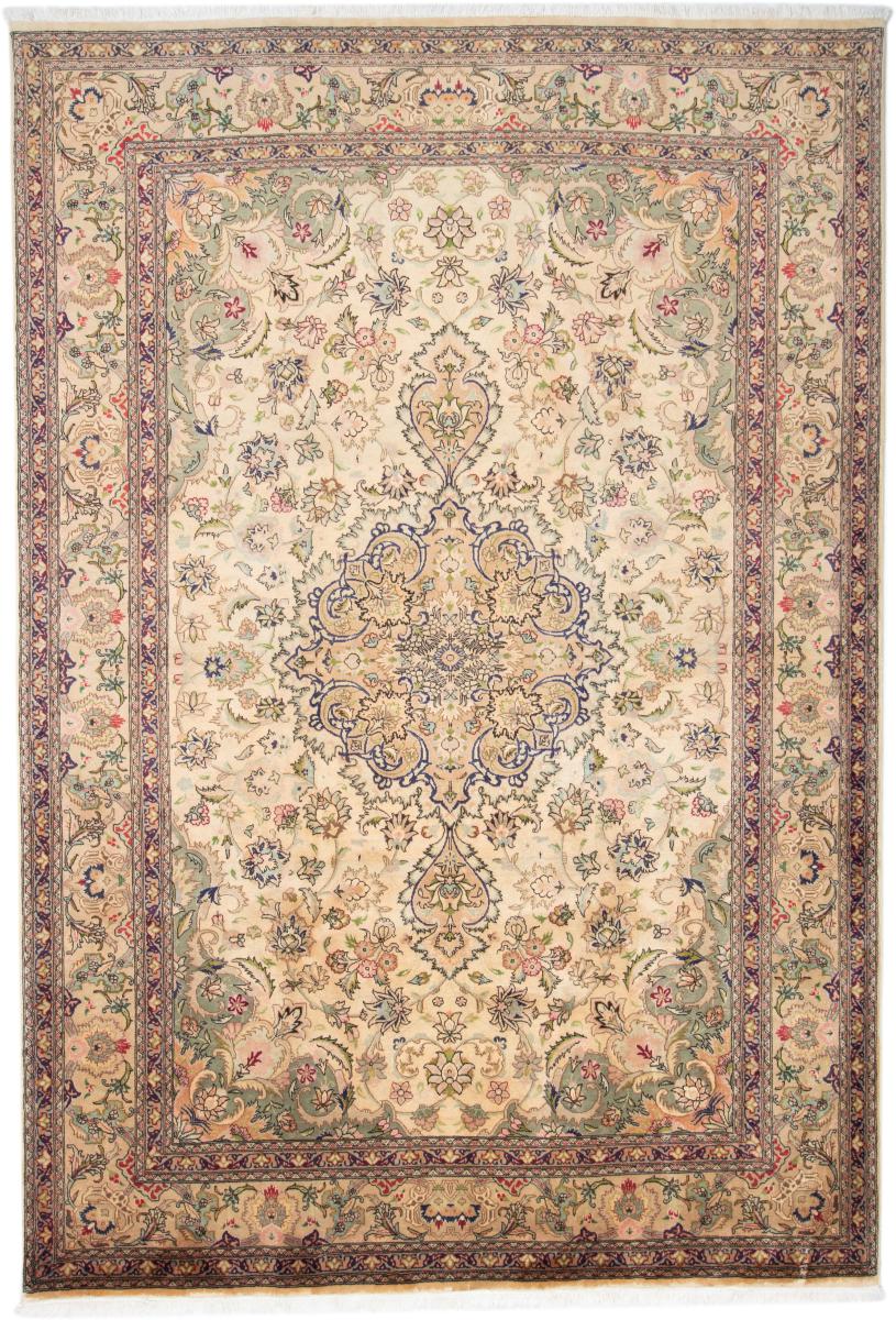 Tapete persa Tabriz 50Raj 283x195 283x195, Tapete persa Atado à mão