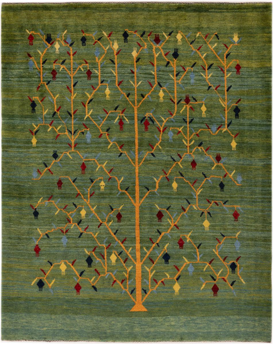 Persisk tæppe Persisk Gabbeh Kashkuli Banafsheh 199x161 199x161, Persisk tæppe Knyttet i hånden