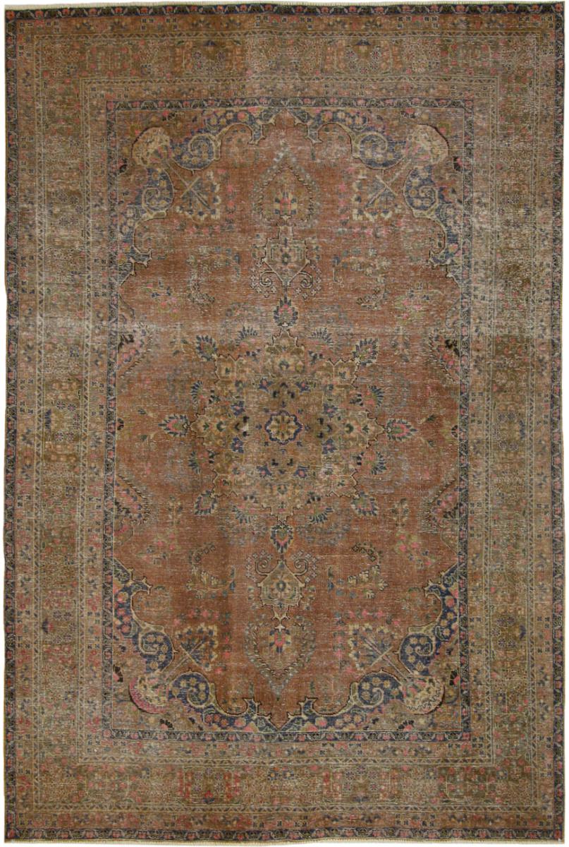 Perzsa szőnyeg Vintage 9'6"x6'4" 9'6"x6'4", Perzsa szőnyeg Kézzel csomózva