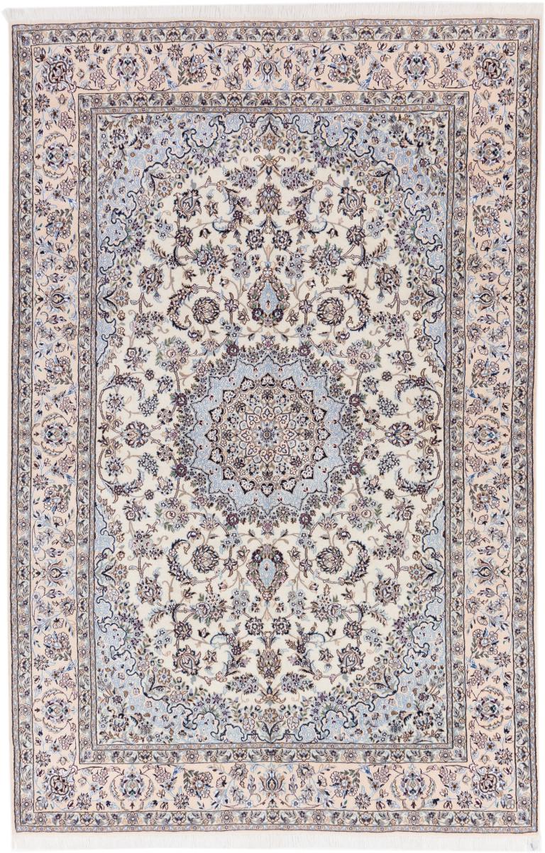 Tapis persan Naïn 9La 306x201 306x201, Tapis persan Noué à la main