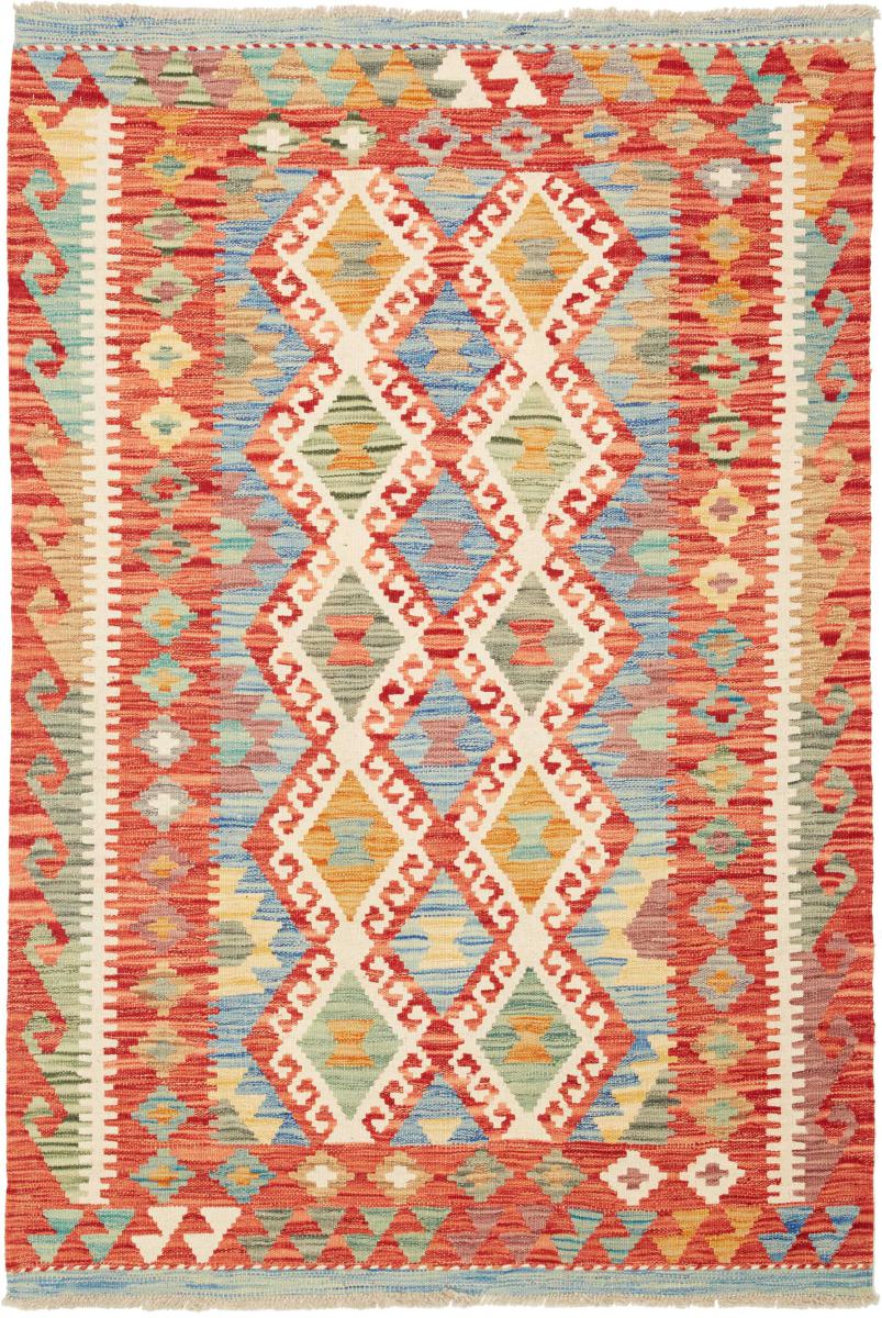Afghansk teppe Kelim  Afghan 156x106 156x106, Persisk teppe Handwoven 