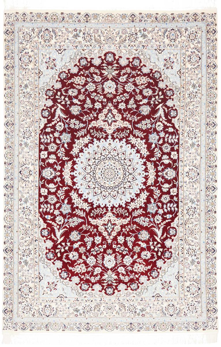 Tappeto persiano Nain 6La 190x128 190x128, Tappeto persiano Annodato a mano