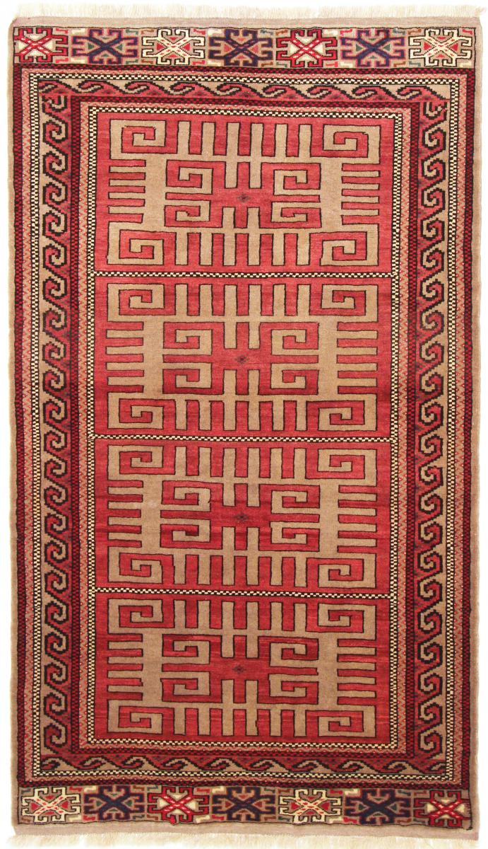 Tapis persan Baloutche 212x124 212x124, Tapis persan Noué à la main