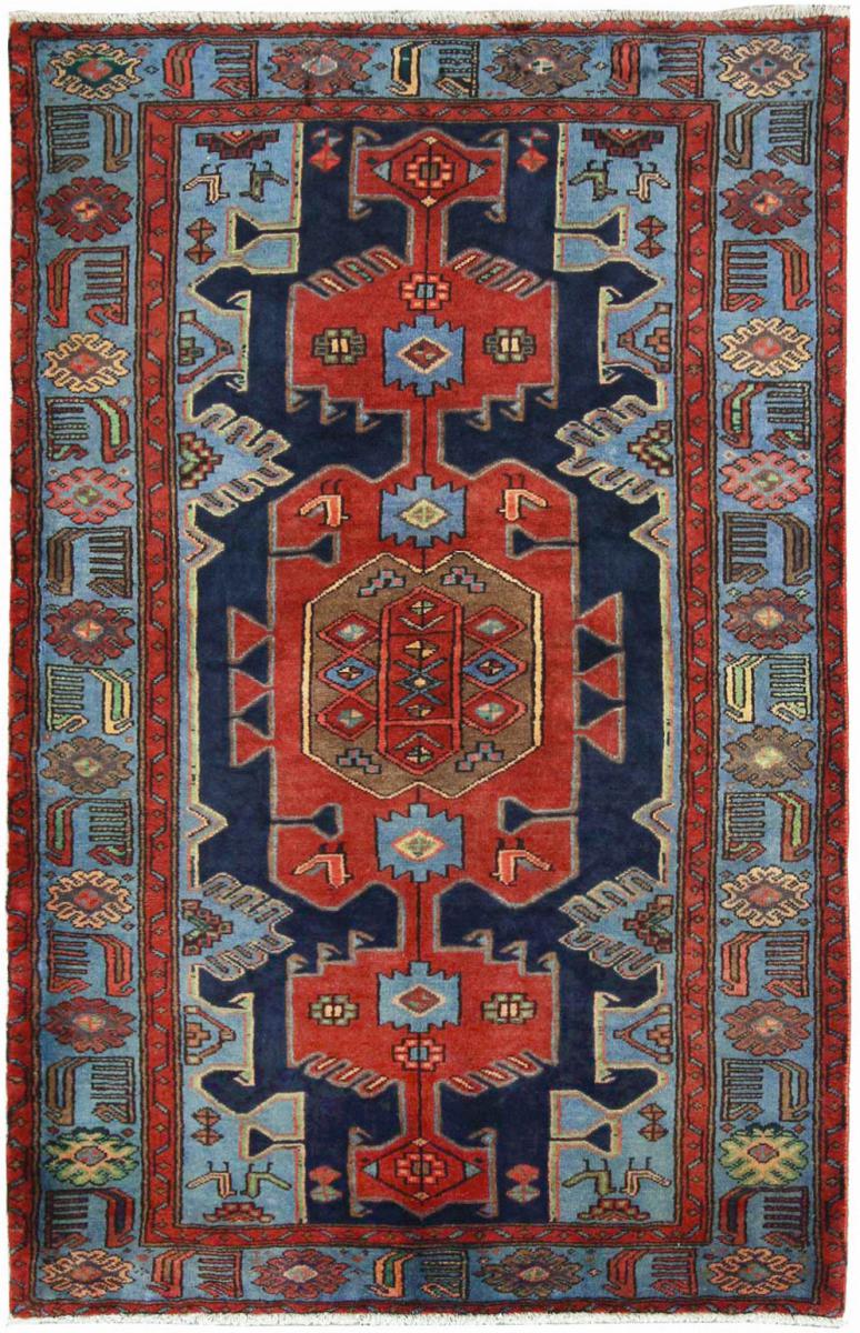 Persisk tæppe Lillian 191x124 191x124, Persisk tæppe Knyttet i hånden