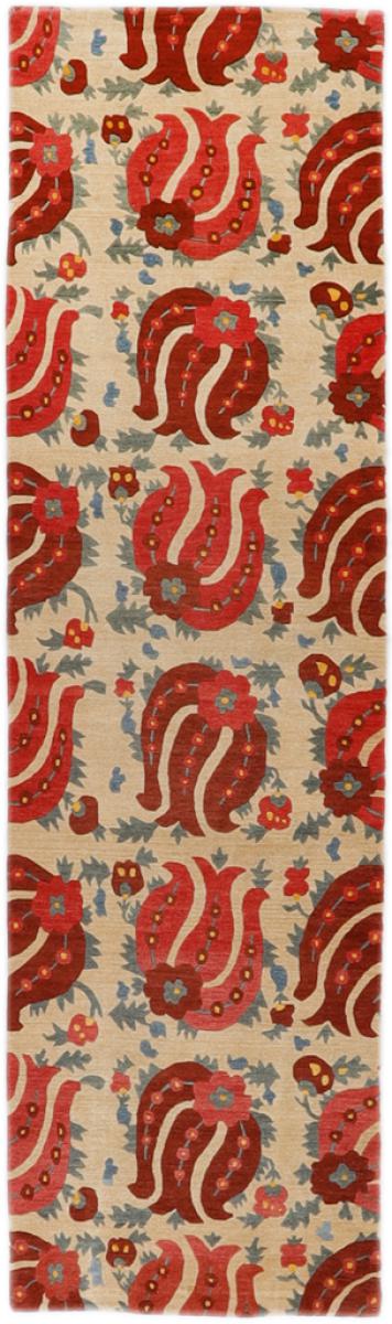 Tapis du Népal Tibet Moderne 301x84 301x84, Tapis persan Noué à la main