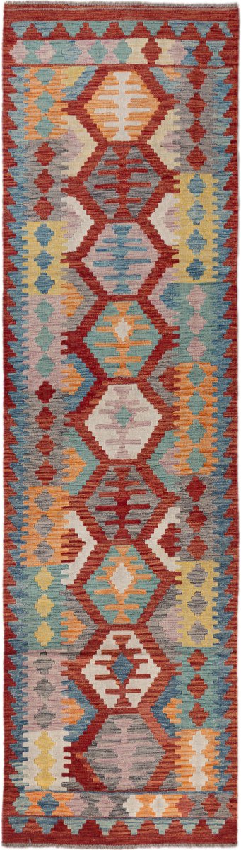 Afghansk teppe Kelim Afghan 289x79 289x79, Persisk teppe Håndvevd