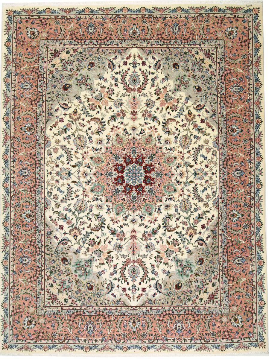 Perzsa szőnyeg Tabriz 50Raj 12'7"x9'6" 12'7"x9'6", Perzsa szőnyeg Kézzel csomózva