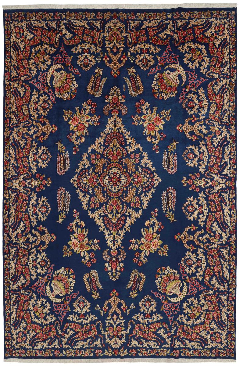 Tapis persan Kerman 447x291 447x291, Tapis persan Noué à la main