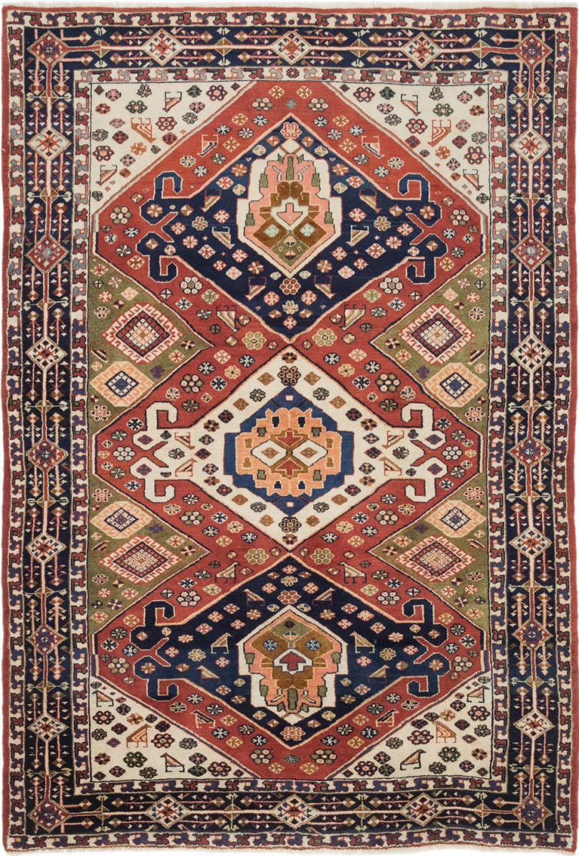 Alfombra persa Ghashghai 179x116 179x116, Alfombra persa Anudado a mano