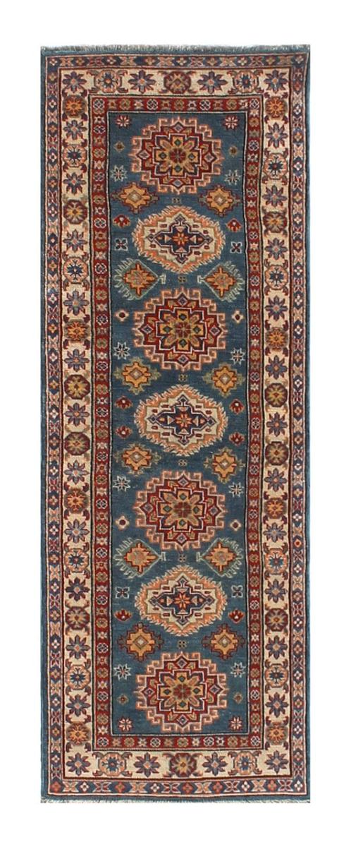 Tapis afghan Kazak 244x87 244x87, Tapis persan Noué à la main