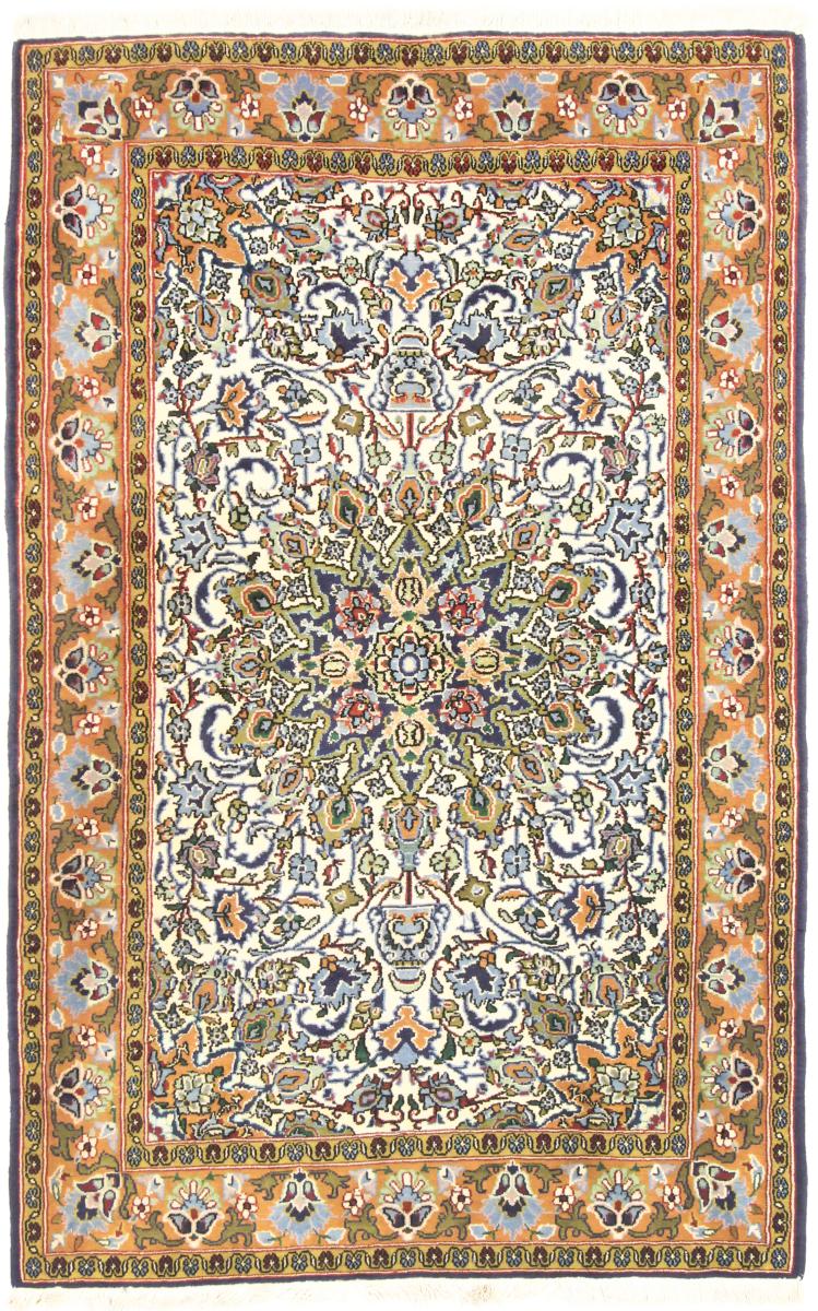 Tapete persa Ghom 166x106 166x106, Tapete persa Atado à mão