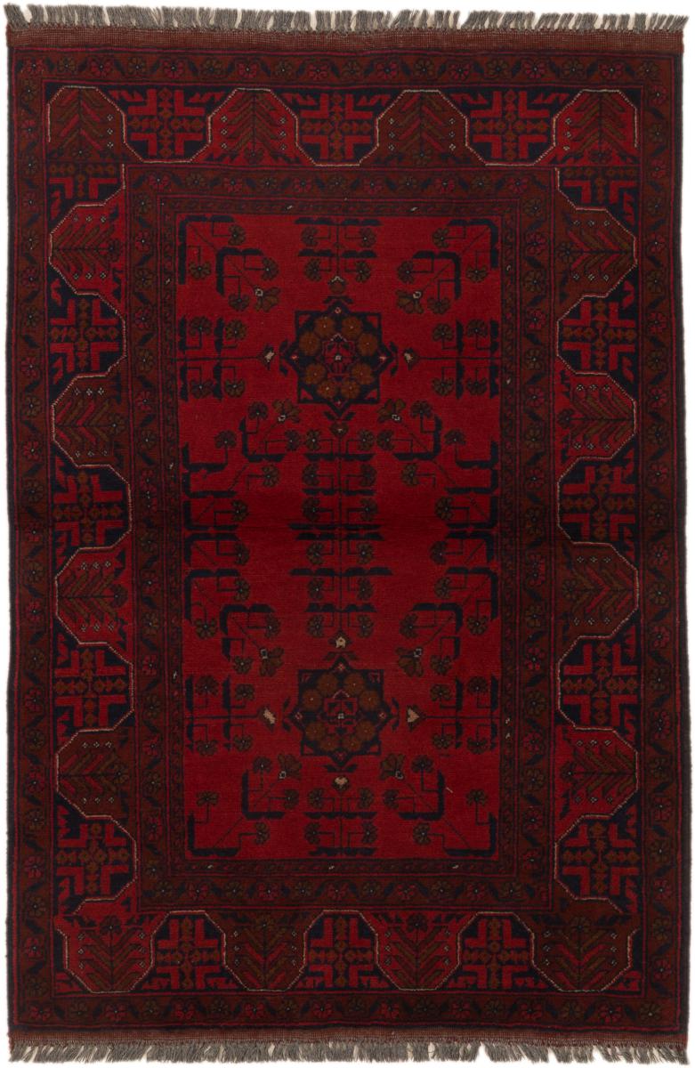 Tapis afghan Khal Mohammadi 147x100 147x100, Tapis persan Noué à la main