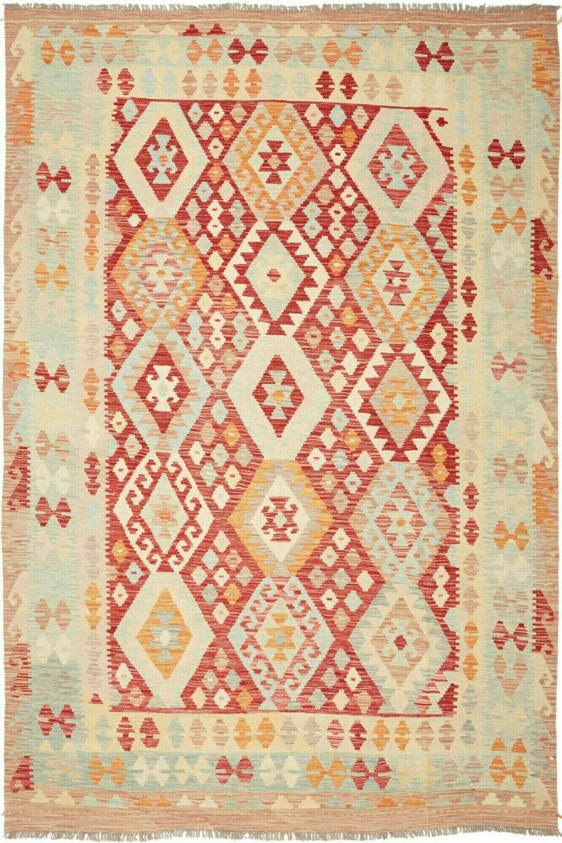 Tapete afegão Kilim Afegão 282x203 282x203, Tapete persa Tecido à mão