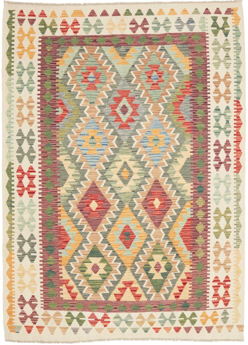 Afghan rug Kilim Afghan 209x152 209x152, Persian Rug Woven by hand
