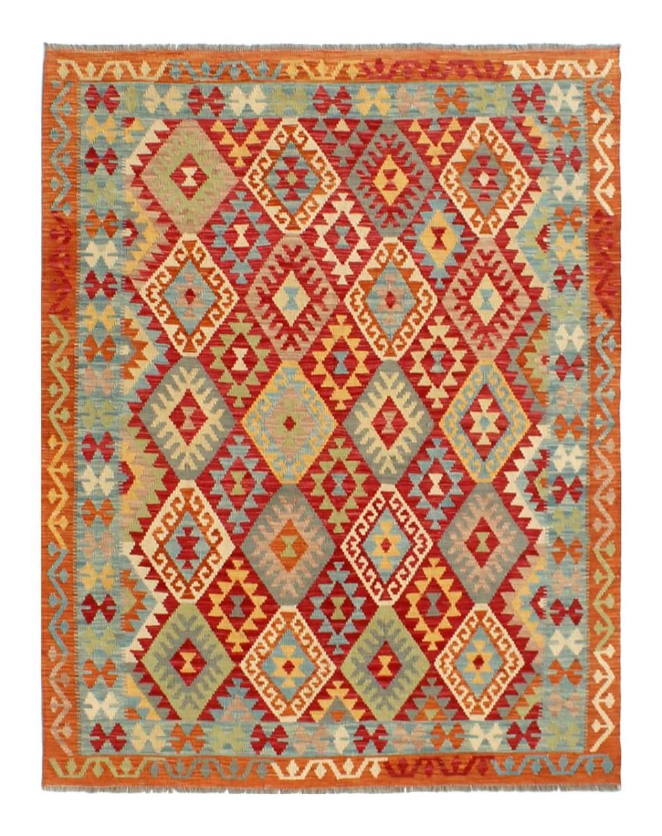 Afghan rug Kilim Afghan 8'0"x5'11" 8'0"x5'11", Persian Rug Woven by hand