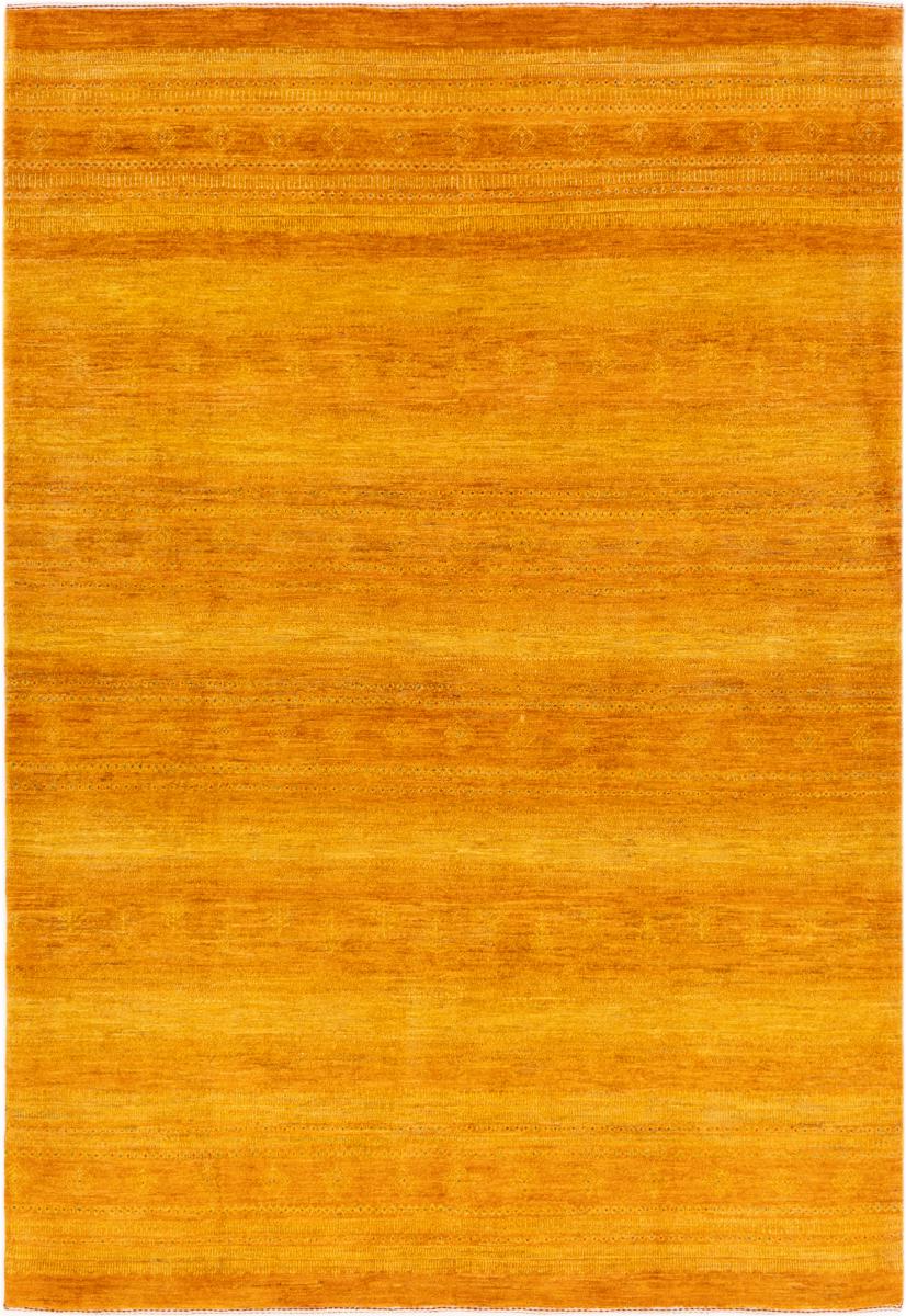 Tapis persan Persan Gabbeh Loribaft Essence 241x167 241x167, Tapis persan Noué à la main