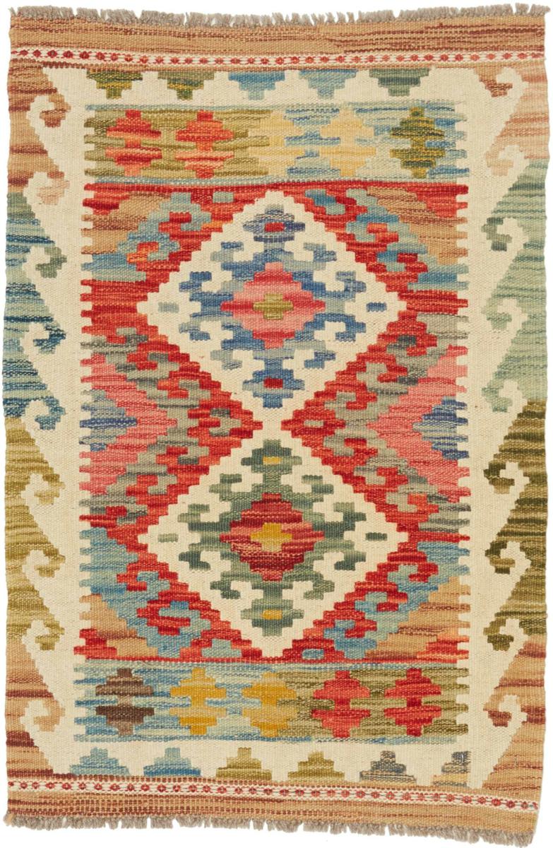 Tapete afegão Kilim Afegão 89x59 89x59, Tapete persa Tecido à mão