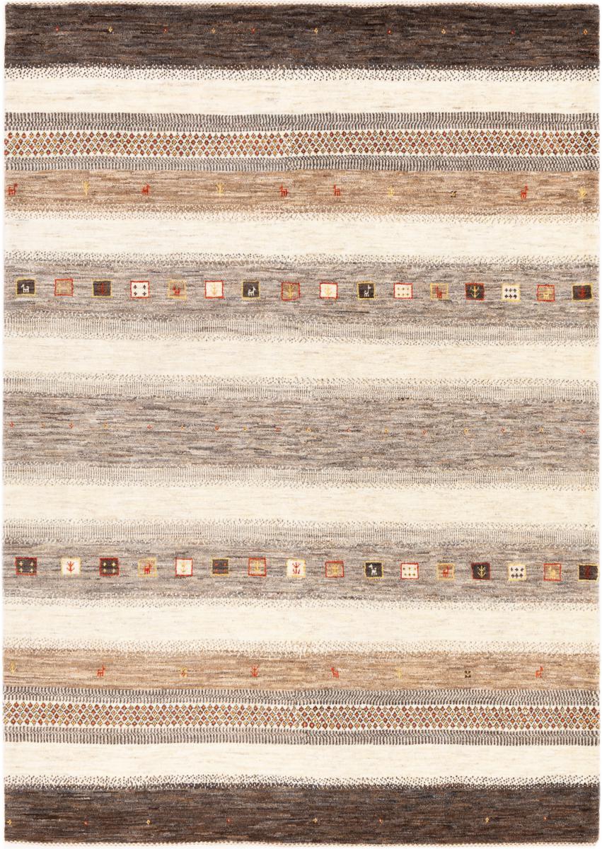 Persian Rug Persian Gabbeh Loribaft Tabiilbaft 7'11"x5'7" 7'11"x5'7", Persian Rug Knotted by hand