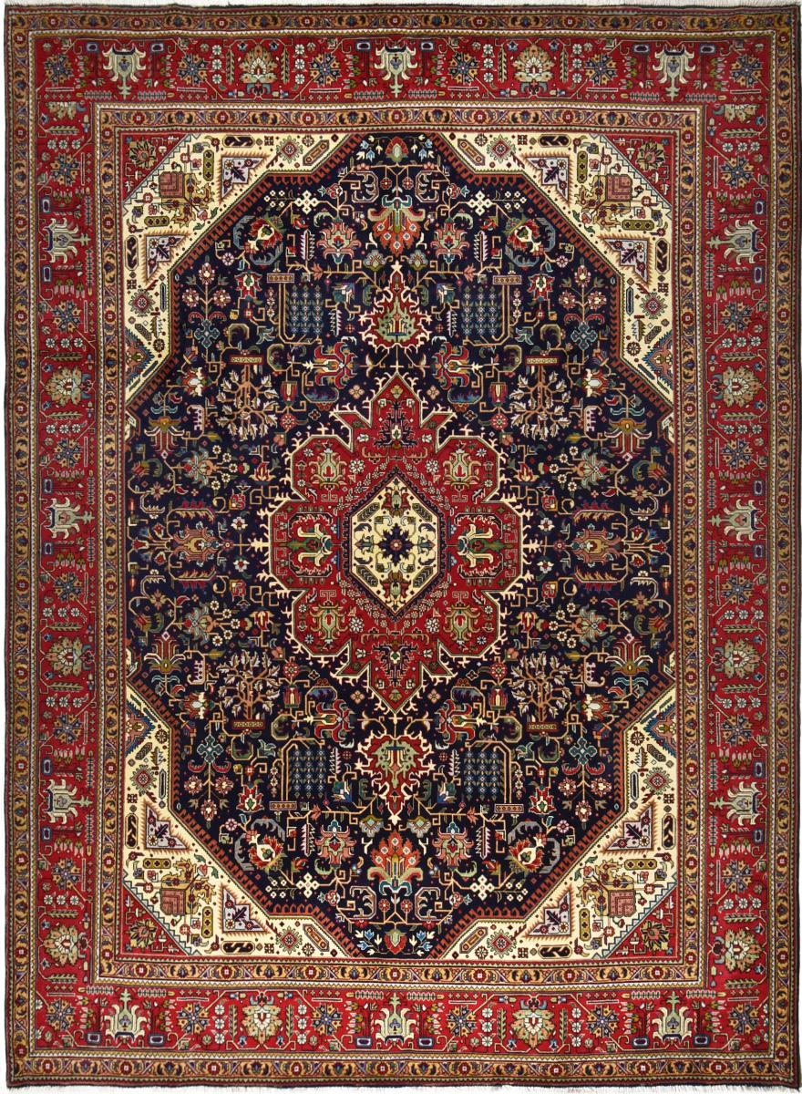 Tappeto persiano Tabriz 40Raj 411x304 411x304, Tappeto persiano Annodato a mano