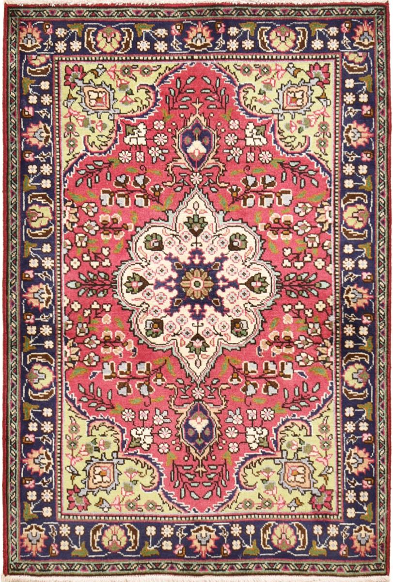 Tapete persa Tabriz 143x99 143x99, Tapete persa Atado à mão