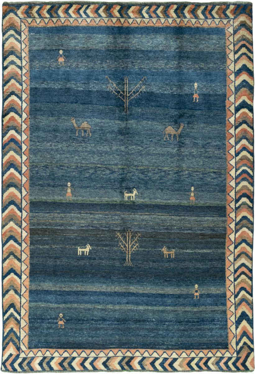Persialainen matto Persia Gabbeh Ghashghai 284x199 284x199, Persialainen matto Solmittu käsin