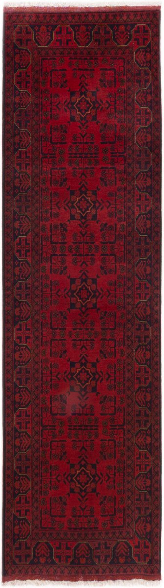 Afghan rug Khal Mohammadi 9'9"x2'8" 9'9"x2'8", Persian rug Hand-knotted
