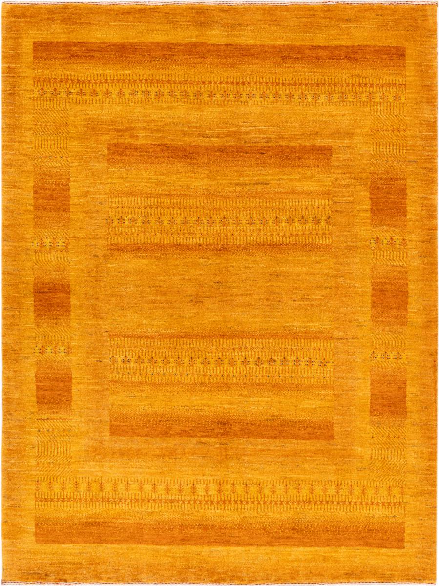 Tapis persan Perser Gabbeh Loribaft Essence 193x145 193x145, Tapis persan Noué à la main